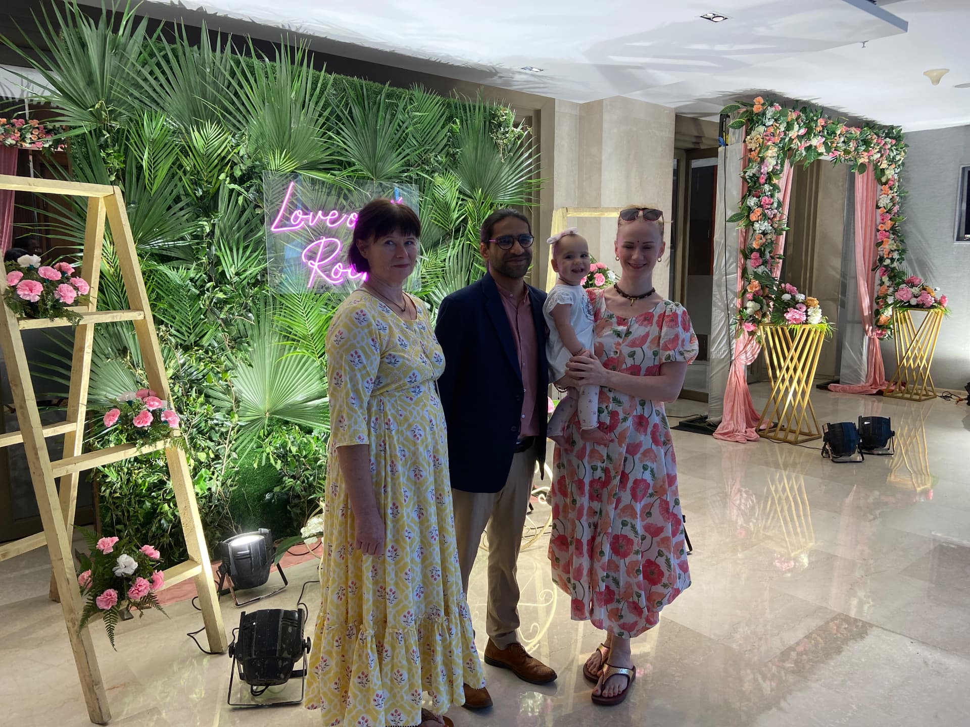 A family celebration in Gurgaon